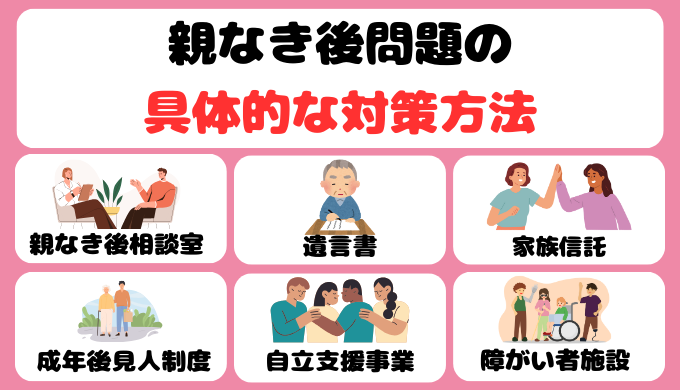 親なき後問題の対策